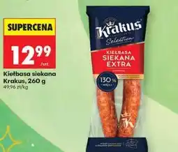 Biedronka Kiełbasa siekana Krakus oferta