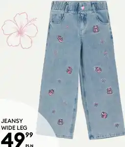 Sinsay Jeansy wide leg Sinsay oferta