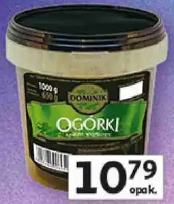 Auchan Dominik Ogórki kiszone wyśmienite oferta