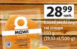 Auchan Łosoś wędzony na zimno MOWI oferta