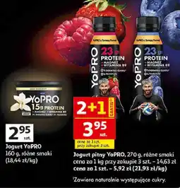 Auchan Jogurt pitny YoPro oferta