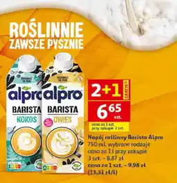 Auchan Napój roślinny Barista Alpro oferta