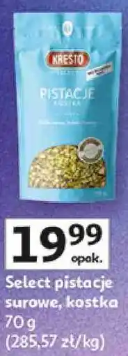 Auchan Kresto Select pistacje surowe, kostka oferta