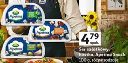 Auchan Ser sałatkowy, kostka, Apetina Snack, różne rodzaje oferta