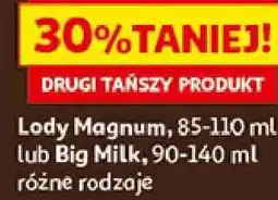 Auchan Lody Magnum lub Big Milk oferta