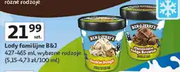 Auchan Lody familijne Ben & Jerry's oferta