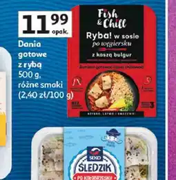Auchan Dania gotowe z rybą oferta
