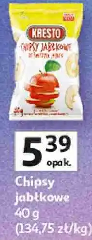 Auchan Kresto Chipsy jabłkowe oferta