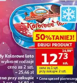 Auchan Lody Kolorowe lato oferta