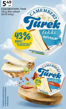 Auchan Camembert lekki, Turek, dwa rodzaje oferta