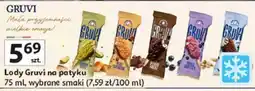 Auchan Lody Gruvi na patyku oferta