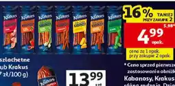 Auchan Kabanosy Krakus, różne rodzaje oferta