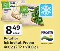 Auchan Kalafior lub brokuł, Frosta oferta