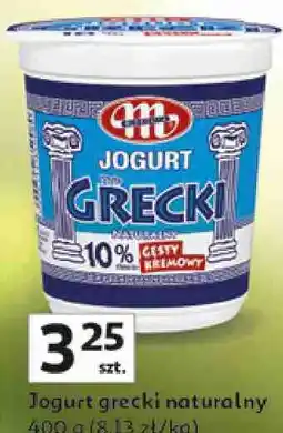 Auchan Jogurt grecki naturalny Mlekovita oferta