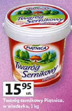 Auchan Twaróg sernikowy Piątnica oferta