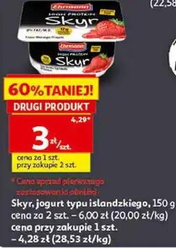 Auchan Skyr Ehrmann oferta