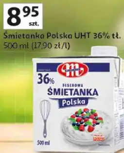 Auchan Śmietanka Polska UHT 36% tł. Mlekovita oferta