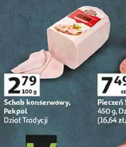Auchan Schab konserwowy, Pekpol, Dział Tradycji oferta