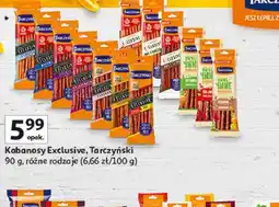 Auchan Kabanosy Exclusive, Tarczyński oferta