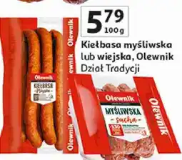 Auchan Kiełbasa myśliwska lub wiejska, Olewnik, Dział Tradycji oferta