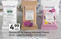 Auchan Chusteczki do higieny intymnej Cleanic oferta