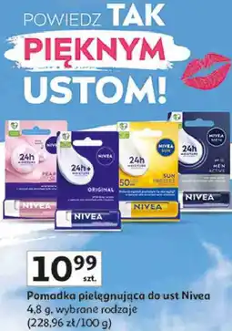 Auchan Pomadka pielęgnująca do ust Nivea oferta