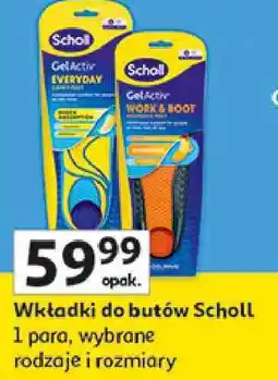 Auchan Wkładki do butów Scholl oferta