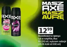 Auchan Dezodorant w sprayu lub w sztyfcie Axe oferta