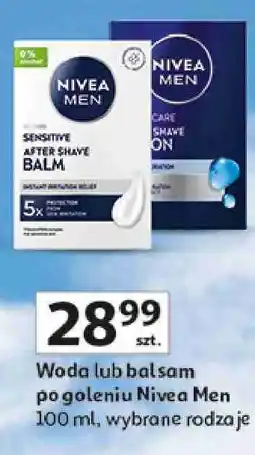 Auchan Woda lub balsam po goleniu Nivea Men oferta