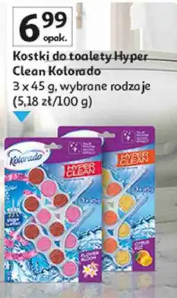 Auchan Kostki do toalety Hyper Clean Kolorado oferta