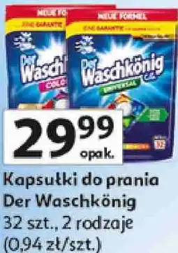 Auchan Kapsułki do prania Der Waschkönig oferta