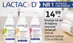 Auchan Emulsja lub żel do higieny intymnej Lactacyd oferta