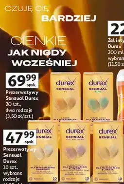 Auchan Prezerwatywy Durex oferta