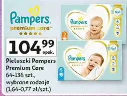 Auchan Pieluszki Pampers Premium Care oferta