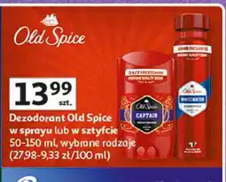 Auchan Dezodorant Old Spice w sprayu lub w sztyfcie oferta