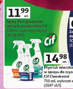 Auchan Spray do czyszczenia różnych powierzchni Cif oferta
