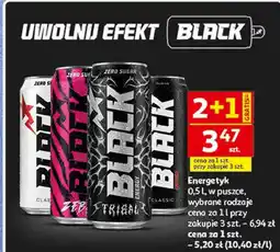 Auchan Napój energetyczny Black oferta