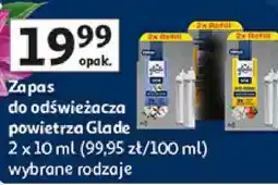 Auchan Zapas do odświeżacza powietrza Glade (2 x 10 ml) oferta