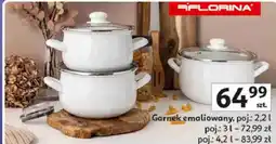 Auchan Florina Garnek emaliowany oferta