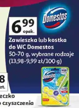 Auchan Zawieszka lub kostka do WC Domestos oferta