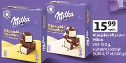 Auchan Alpejskie Mleczko Milka oferta