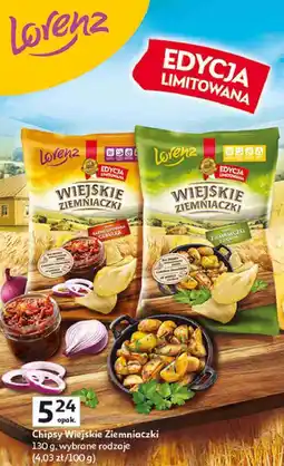 Auchan Chipsy Wiejskie Ziemniaczki Lorenz oferta