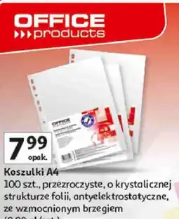 Auchan Office Products Koszulki A4 oferta