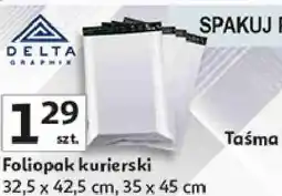 Auchan Foliopak kurierski Delta Graphix oferta