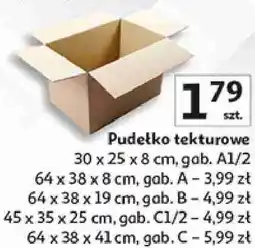 Auchan Pudełko tekturowe Delta Graphix oferta