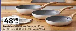 Auchan Florina Patelnia aluminiowa Cotta oferta
