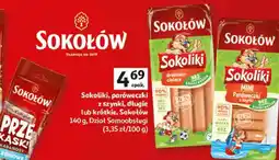 Auchan Paróweczki z szynki Sokoliki Sokołów (długie, krótkie) oferta