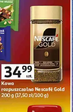 Auchan Kawa rozpuszczalna Nescafé Gold oferta