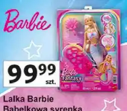 Auchan Lalka Barbie Bąbelkowa syrenka oferta
