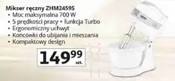 Auchan Mikser ręczny Zelmer ZHM2459S oferta